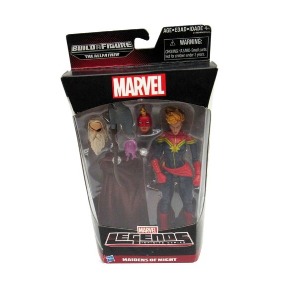 Hasbro Avengers 2015 CAPTAIN MARVEL Legends Maidens Of Might Action Figures - Picture 7 of 11